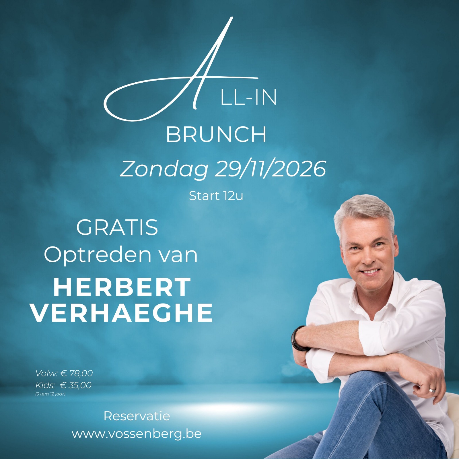 All-In brunch met GRATIS optreden