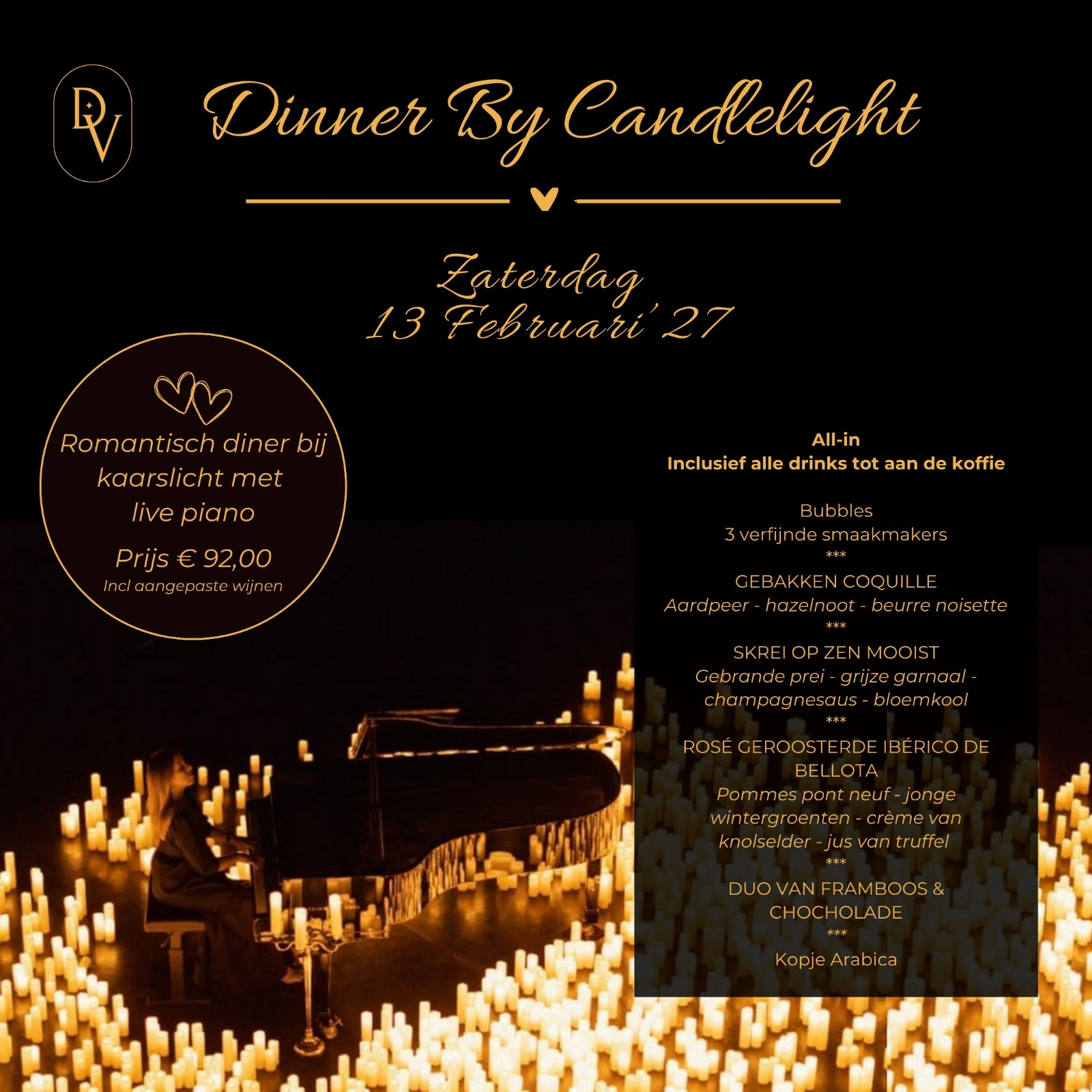 Dinner by Candlelight